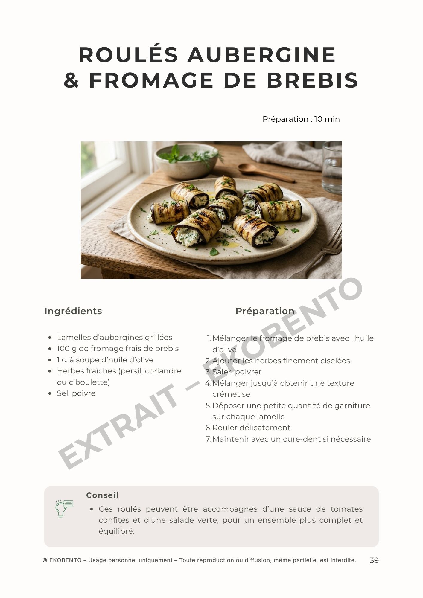 Guide de recettes lunch box – Repas Nomades Printemps & Été 2026